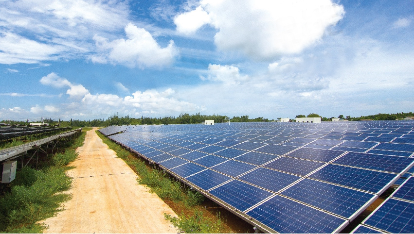 混凝土打樁光伏支架光伏發(fā)電