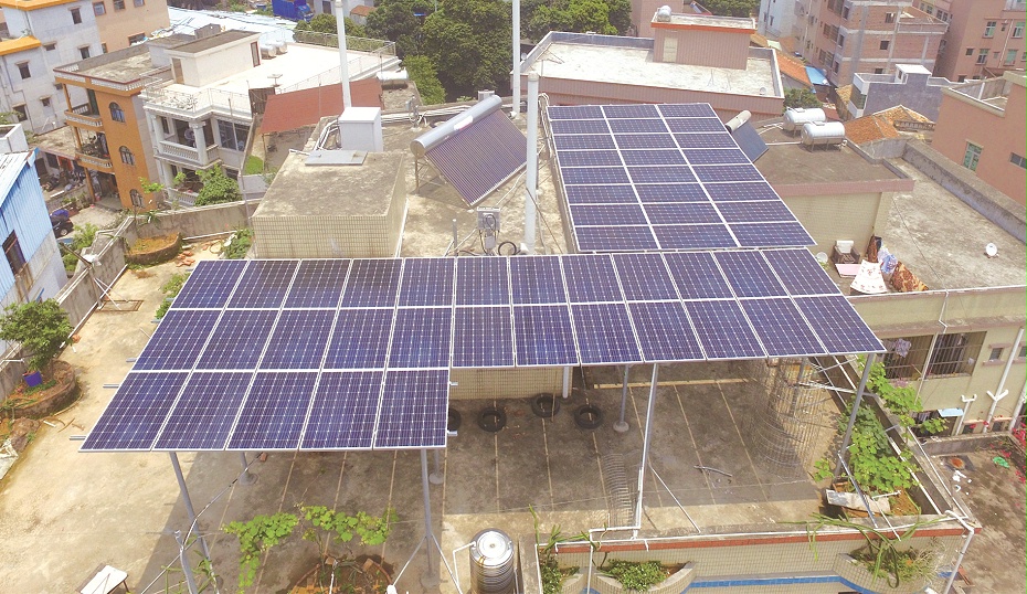 熱浸鋅方通棚架光伏發(fā)電